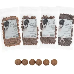 Snack'it Bløde Mini Kugler, singleprotein | 100g