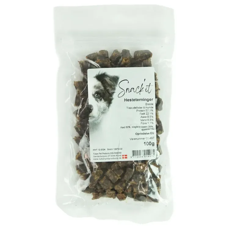 Snack'it Hesteterninger Godbidder | 100g