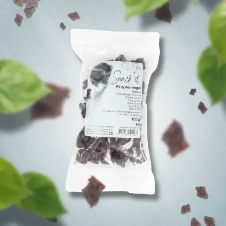 Snack'it Rådyrterninger Deluxe | 100g