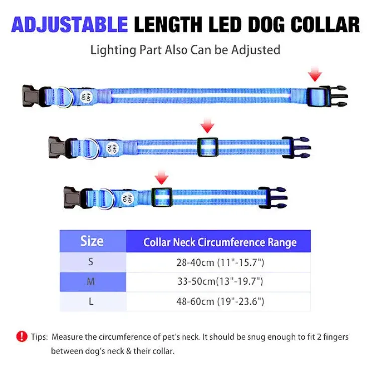 The Dots LED Collar | Halsbånd med LED lys