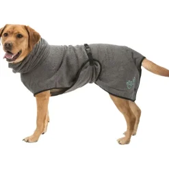 Trixie Grå hundebadekåbe