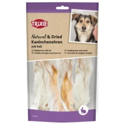 Trixie Kaninører med pels | 100g
