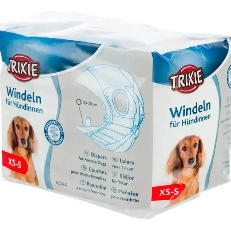 Trixie løbetidsble | 12 stk.