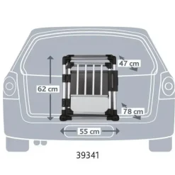 Trixie Transportboks i aluminium