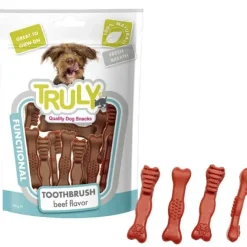 Truly Dog Dental Toothbrush - Beef Flavour | 90g