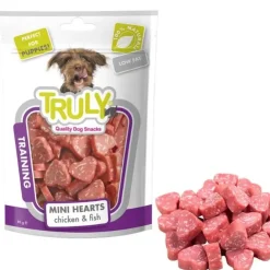 Truly Dog Puppy Mini Hearts | 90g