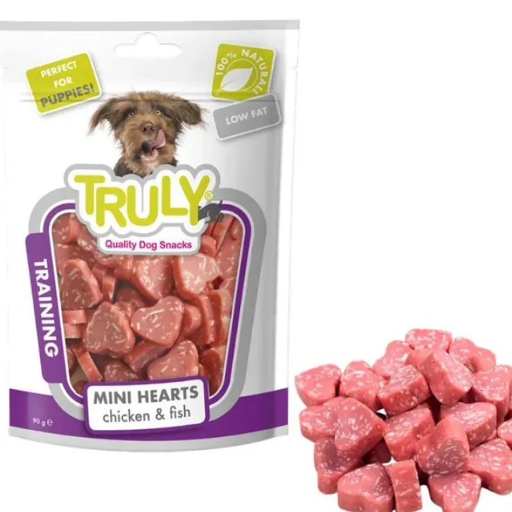 Truly Dog Puppy Mini Hearts | 90g