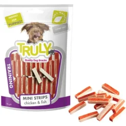Truly Dog Puppy Mini Strips | 90g