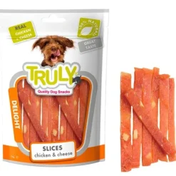 Truly Dog Slices Chicken & Cheese | 90g