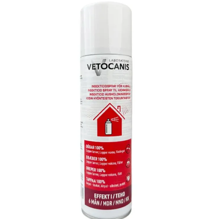 Vetocanis Anti-parasit Spray Til Hjemmet | 500ml