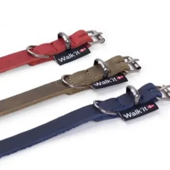 Walk'it Halsbånd læder/antik sølv | OUTLET