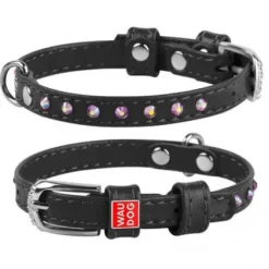 WauDog Glamour Halsbånd m. Sten | OUTLET