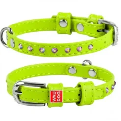 WauDog Glamour Halsbånd m. Sten | OUTLET