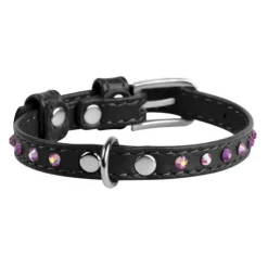 WauDog Glamour Halsbånd m. Sten | OUTLET