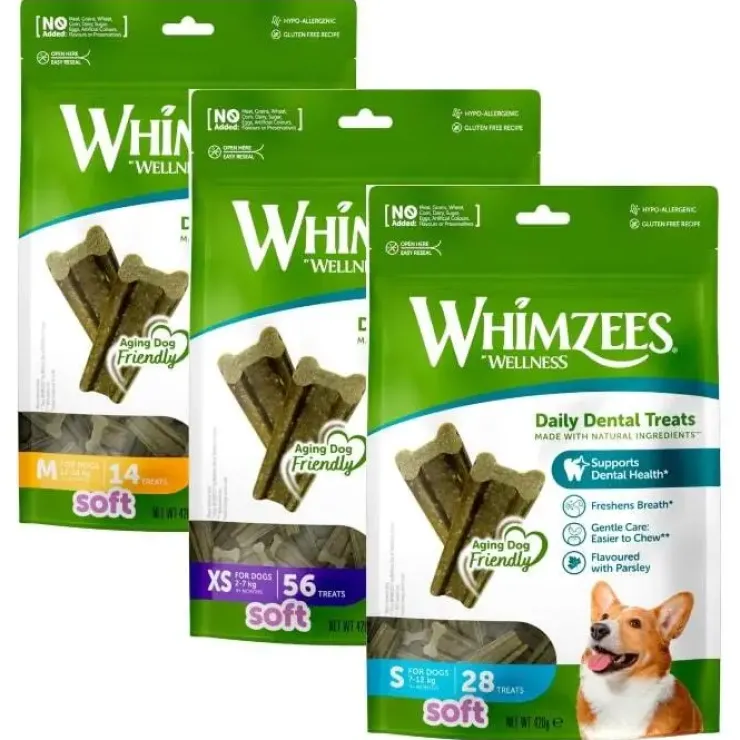 Whimzees Soft til hunde | 420g