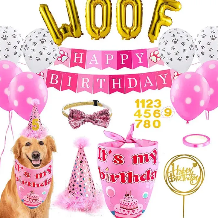 WOOF fødselsdagspakke PINK