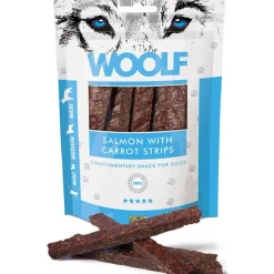 WOOLF Salmon with carrot strips | 100g