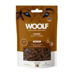 WOOLF Semi Moist Godbidder, Hest | 100g