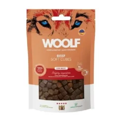 WOOLF Semi Moist Godbidder, Okse | 100g